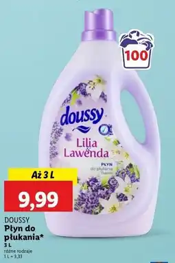 Lidl Płyn do płukania lilia i lawenda Doussy oferta
