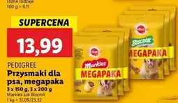 Lidl Ciasteczka dla psów Pedigree Biscrok oferta