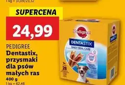 Lidl Przysmak dla psa małe rasy Pedigree Dentastix oferta