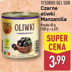 ALDI TESOROS DEL SUR Czarne oliwki Manzanilla oferta