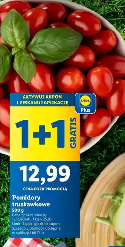 Lidl Pomidory truskawkowe oferta