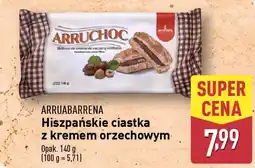 ALDI ARRUABARRENA Hiszpańskie ciastka z kremem orzechowym oferta