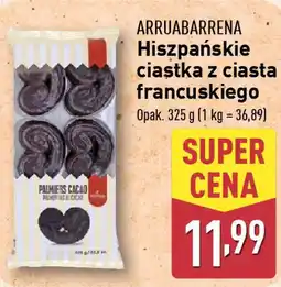 ALDI ARRUABARRENA Hiszpańskie ciastka z ciasta francuskiego oferta