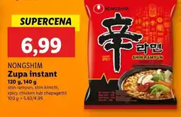Lidl Zupa shin ramyun Nong shim oferta