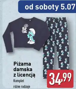 ALDI Piżama damska z licencją oferta