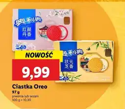 Lidl Ciastka piwonia Oreo oferta