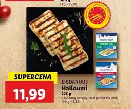 Lidl Ser halloumi z bazylią Eridanous oferta