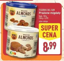 ALDI Migdały prażone Tesoros del Sur oferta