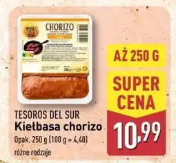 ALDI Kiełbasa chorizo Tesoros del Sur oferta