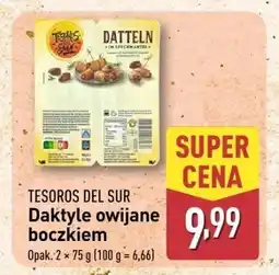 ALDI Daktyle owijane boczkiem Tesoros del Sur oferta
