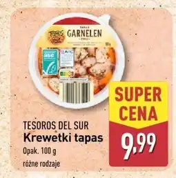 ALDI Krewetki tapas Tesoros del Sur oferta