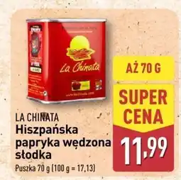 ALDI Papryka wędzona słodka La Chinata oferta