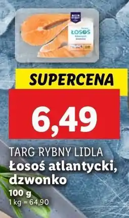 Lidl Łosoś atlantycki dzwonko Rybny targ lidla oferta