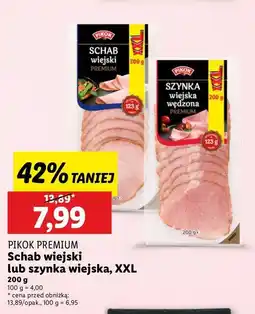 Lidl Schab wiejski Pikok premium oferta