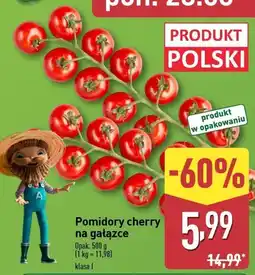 ALDI Pomidory cherry na gałązce Aldi oferta