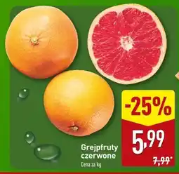 ALDI Grejpfruty czerwone Aldi oferta