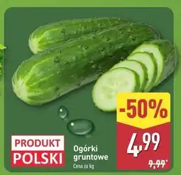 ALDI Ogórki gruntowe Aldi oferta