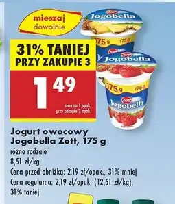Biedronka Jogurt ananas Jogobella oferta