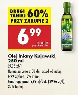 Biedronka Olej len Kujawski kruszwica oferta