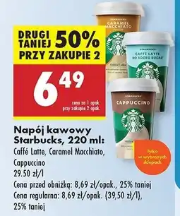 Biedronka Kawa Starbucks cappuccino oferta