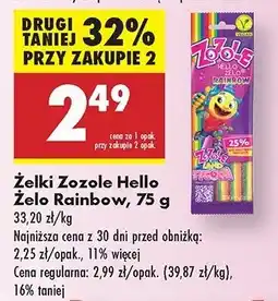 Biedronka Żelki Mieszko zozole hello żelo oferta
