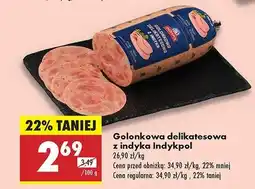 Biedronka Golonkowa delikatesowa z indyka Indykpol oferta