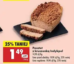 Biedronka Pasztet z kruszonką Indykpol oferta