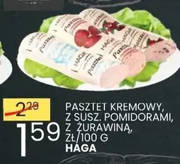 Wafelek Pasztet kremowy z suszonymi pomidorami, z żurawiną Haga oferta