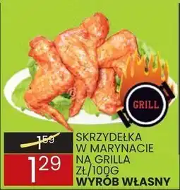 Wafelek Skrzydełka w marynacie na grilla Wyrób własny oferta