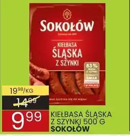 Wafelek Kiełbasa śląska z szynki Sokołów oferta