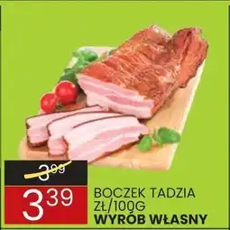 Wafelek Boczek Tadzia Wyrób własny oferta