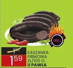 Wafelek Kaszanka firmowa U Pawła oferta