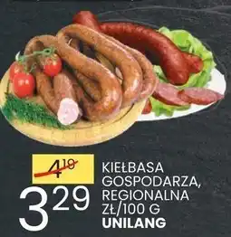 Wafelek Kiełbasa gospodarza regionalna Unilang oferta