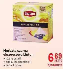 Makro Herbata czarna ekspresowa Lipton Peach Mango oferta