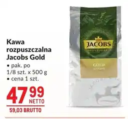Makro Kawa rozpuszczalna Jacobs Gold oferta