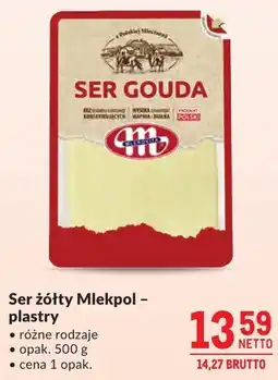 Makro Ser żółty Mlekpol plastry oferta