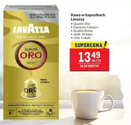 Makro Kawa w kapsułkach Lavazza Qualita Oro oferta