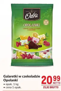 Makro Galaretki w czekoladzie Opolanki Odra oferta