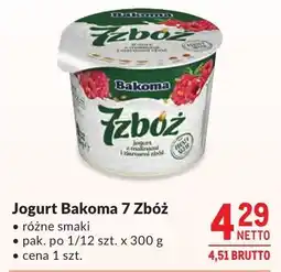 Makro Jogurt Bakoma 7 Zbóż oferta