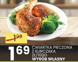 Wafelek Ćwiartka pieczona z kurczaka Wyrób własny oferta