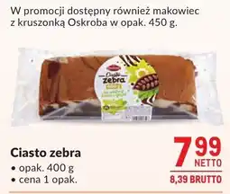 Makro Ciasto zebra Makro oferta