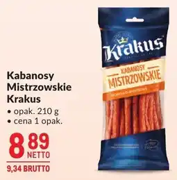Makro Kabanosy Mistrzowskie Krakus oferta