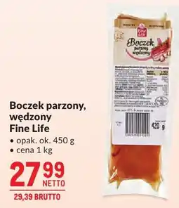 Makro Boczek parzony, wędzony Fine Life oferta