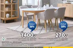 JYSK Marstrand stół + adslev krzesło oferta