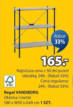 JYSK Regał vandborg oferta