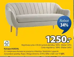 JYSK Kanapa egedal oferta