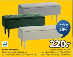 JYSK Ławka badsted oferta