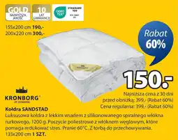 JYSK Kronborg kołdra sandstad oferta