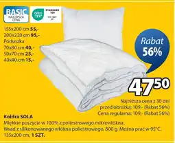 JYSK Kołdra sola oferta