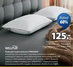 JYSK Wellpur poduszka ergonomiczna strokken oferta